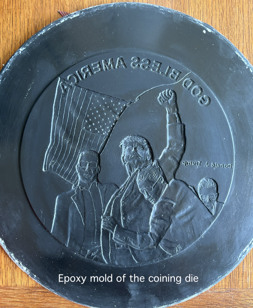 Donald Trump - God Bless America - Proof Medallion - Image 10