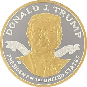 Donald J. Trump - The 47th President of the United States - Proof Medallion