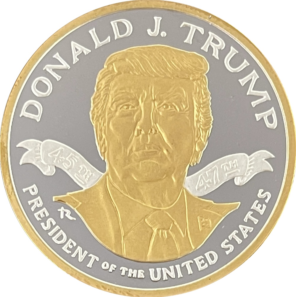 Donald J. Trump - The 47th President of the United States - Proof Medallion
