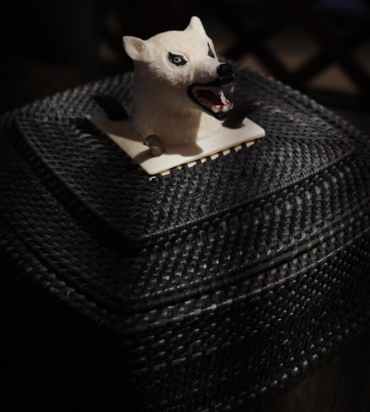 Large Square Baleen Basket - Image 2
