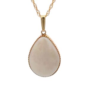 Estate 9 Carat Opal Pendant 076539