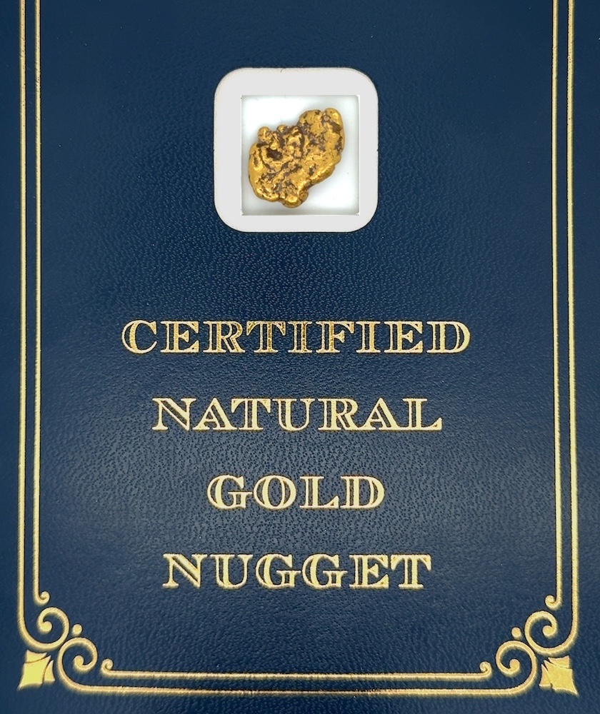 6.8 Gram Natural Gold Nugget from Hunter Creek, Alaska