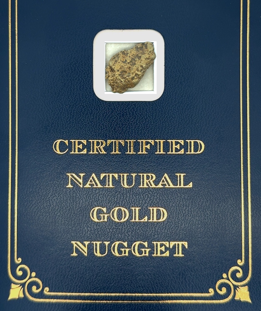 8.7 Gram Natural Gold Nugget from Coldfoot, Alaska