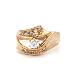 Estate Natural Diamond Ring 090067