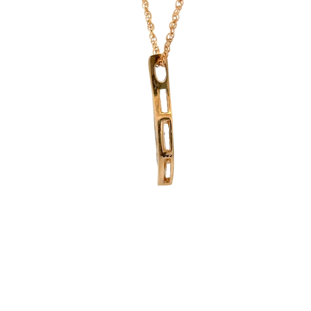 Estate Diamond Pendant 071685 - Image 4