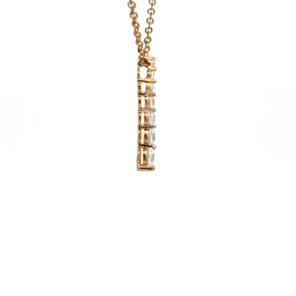 Estate White Topaz Pendant 075829 - Image 4
