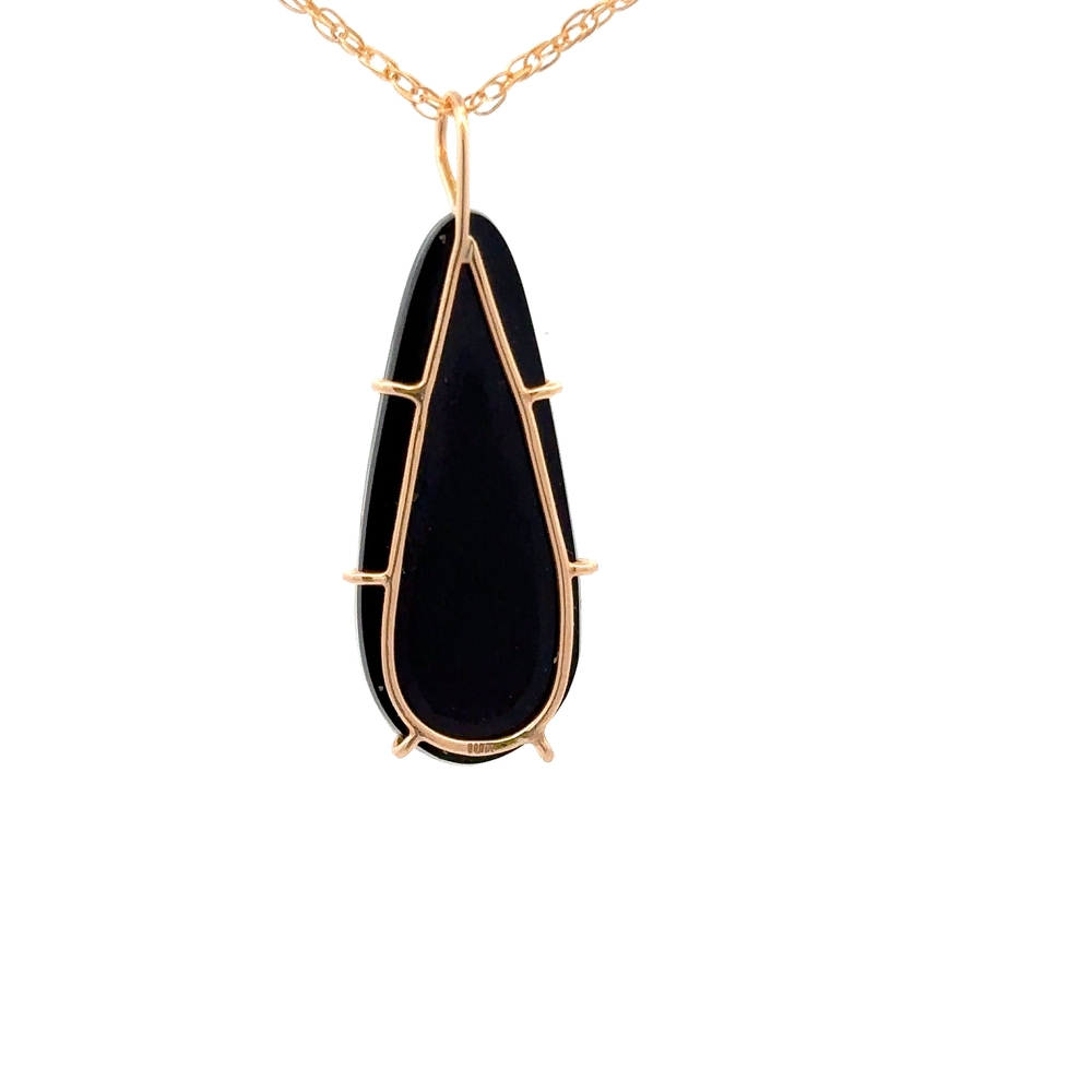 Estate Lab Grown Opal Pendant 078036 - Image 3