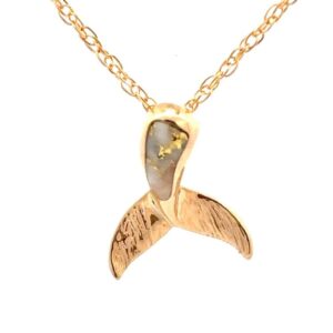 Gold Quartz Mermaid Tail P1740-GQ