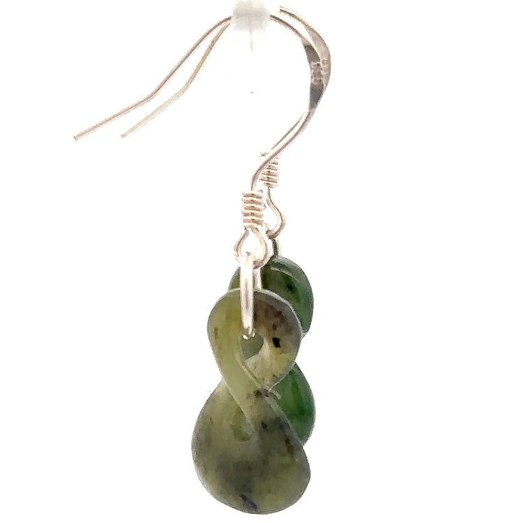 Jade Dangling Earrings E5Z - Image 4
