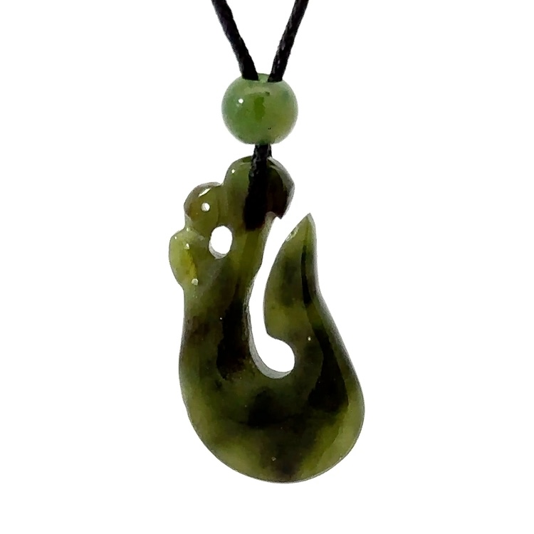 Jade Hook Pendant P36Z