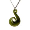 Jade Hook Pendant P45ZC