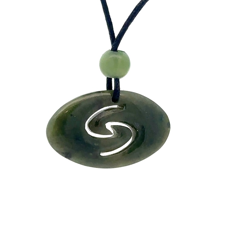 Jade Adjustable Cord Necklace P51Z