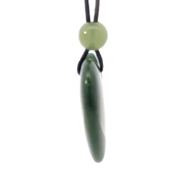 Jade Heart Pendant PH3 - Image 2