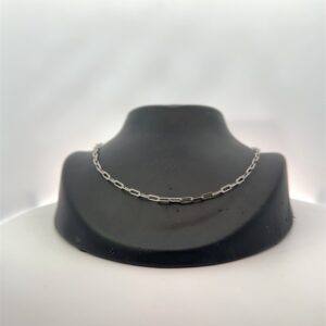 Platinum Paperclip Chain