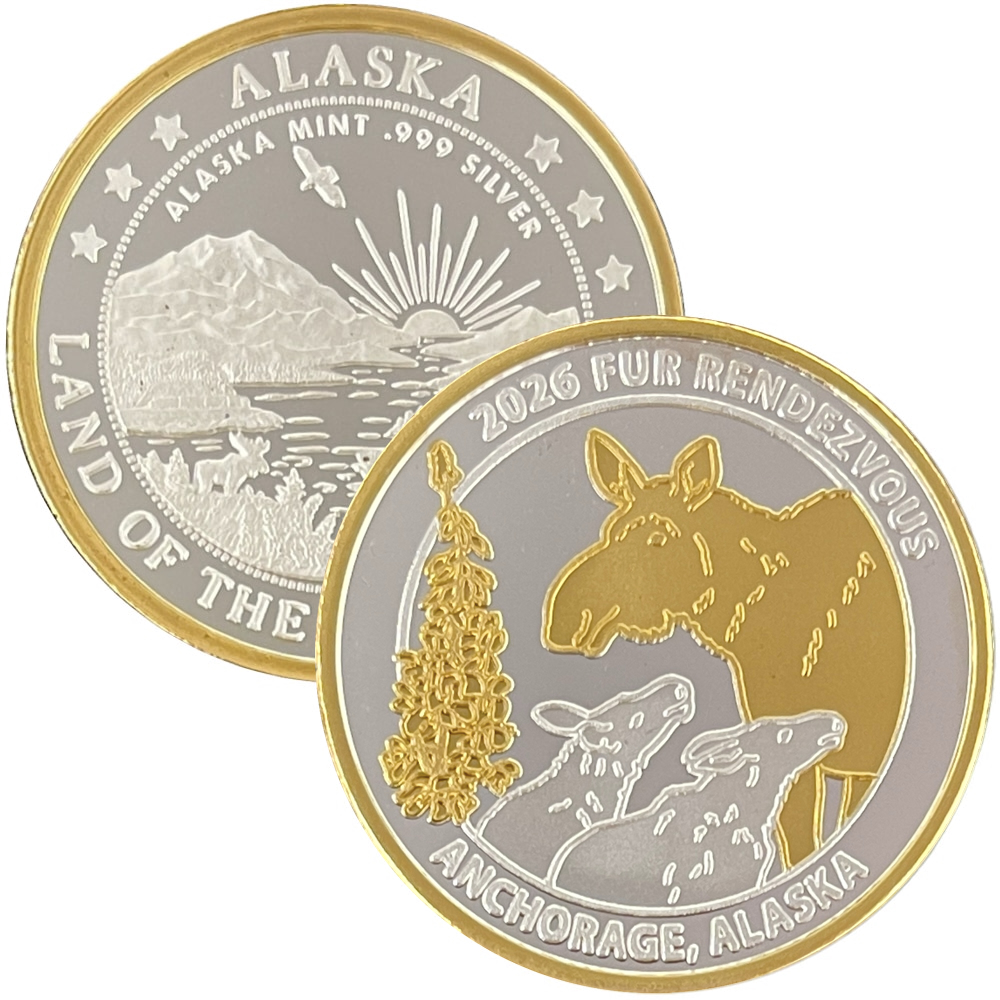 2026 Official Fur Rondy Medallion - Image 3
