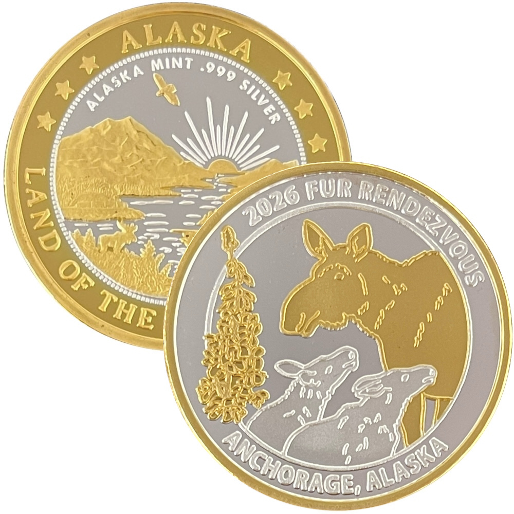 2026 Official Fur Rondy Medallion - Image 2