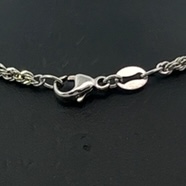 Platinum 22" Rope Chain 530164 - Image 2