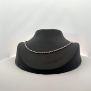 Platinum 22" Rope Chain 530164