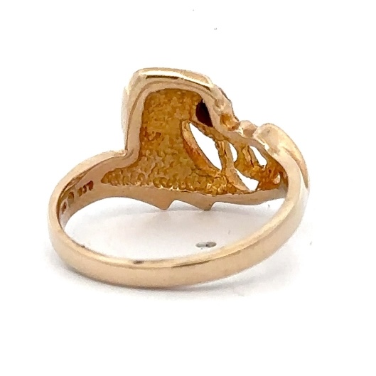 Estate Gold Nugget & Black Hills Gold Ladies Ring 071176 - Image 3