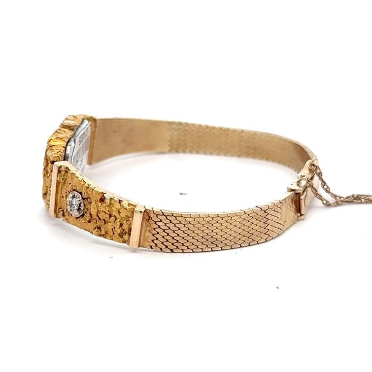 Seiko Womens Gold Nugget Estate Watch 074005 - Image 3