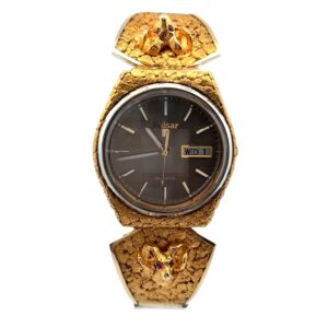 Pulsar Gold Nugget & Rams Head Estate Watch 075809
