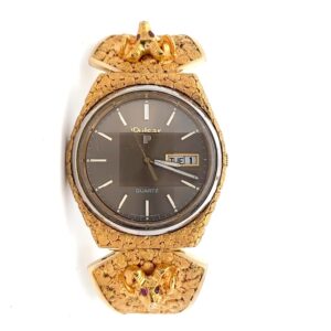 Pulsar Gold Nugget & Rams Head Estate Watch 075809