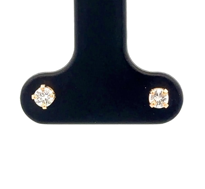 .16 Carat Total Weight Diamond Stud Earrings ON SALE AT 25% OFF!