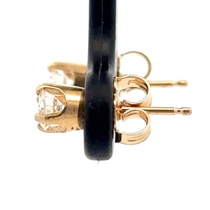 .44 Carat Total Weight Diamond Stud Earrings ON SALE AT 25% OFF! - Image 2