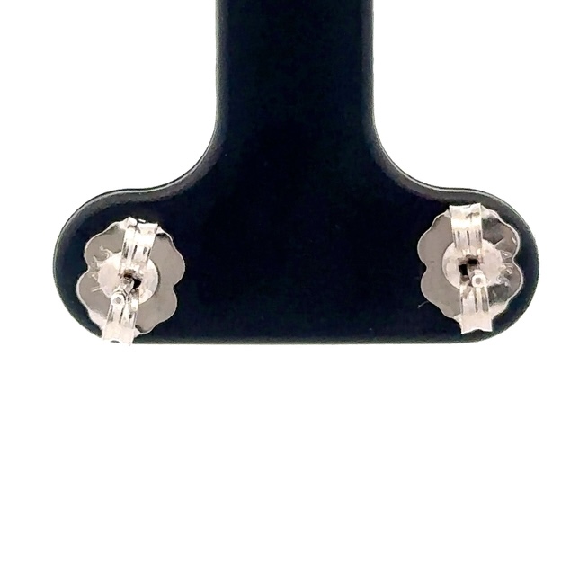 .44 Carat Total Weight White Gold Diamond Stud Earrings ON SALE AT 25% OFF! - Image 3