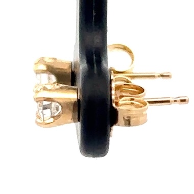 .30 Carat Total Weight Diamond Post Earrings ON SALE AT 25% OFF! - Image 2