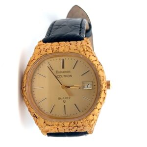 Bulova Accutron Gold Nugget Watch 078092