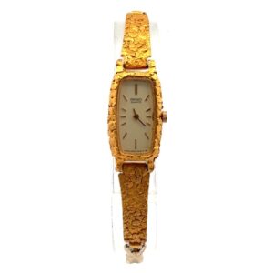 Seiko Womens Gold Nugget Estate Watch 078094