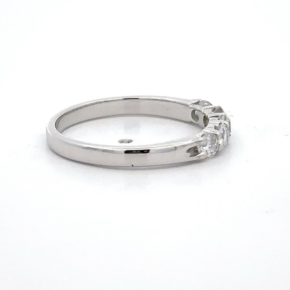 Lady's 14k White Gold & Diamond Estate Ring 078126 - Image 2