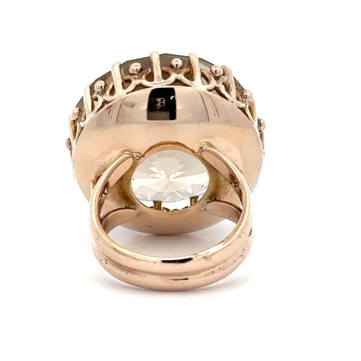 Lady's Smokey Quartz Estate Ring 078131 - Image 3