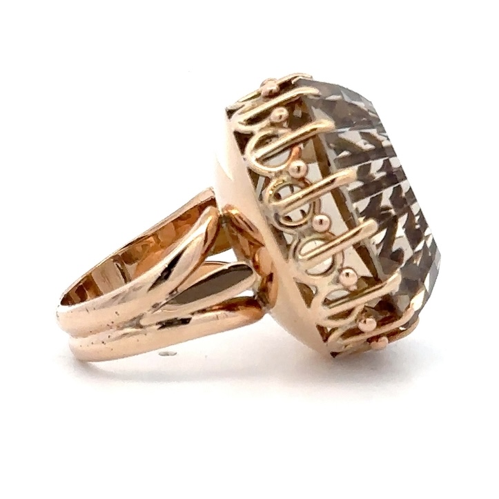 Lady's Smokey Quartz Estate Ring 078131 - Image 2