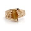 Lady's Tiger Eye 14k Estate Ring 078133