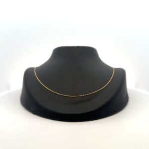 Estate 14K Twisted Box 20" Chain 078144