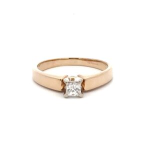 Solitare Diamond Women's Estate Ring 078151