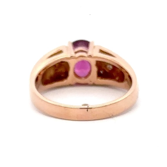 Lady's Estate Garnet Ring 078166 - Image 3