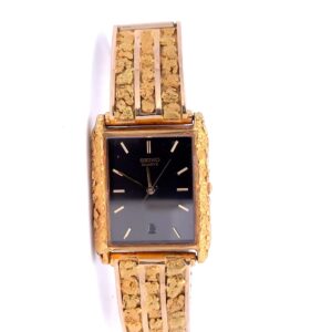 Seiko Gold Nugget Mid Sized Watch 090101