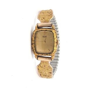 Seiko Womens Gold Nugget Estate Watch 090182