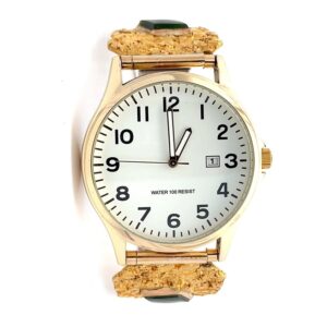 Gold Nugget & Jade Estate Watch 090413