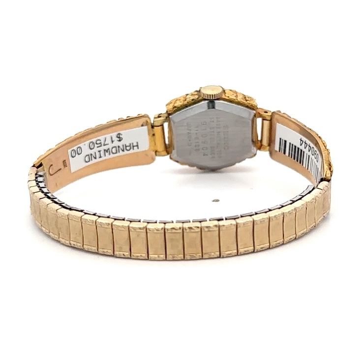 Seiko Womens Gold Nugget Estate Watch 090444 - Image 4