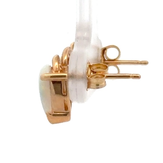 Estate 14K Opal Earrings 090537 - Image 2