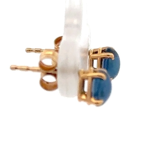 Estate 14K Sapphire Earrings 090543 - Image 4