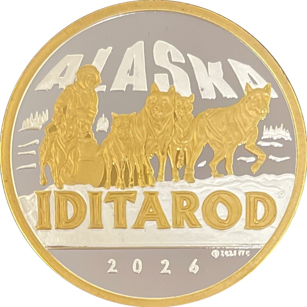 2026 Official Iditarod Medallion
