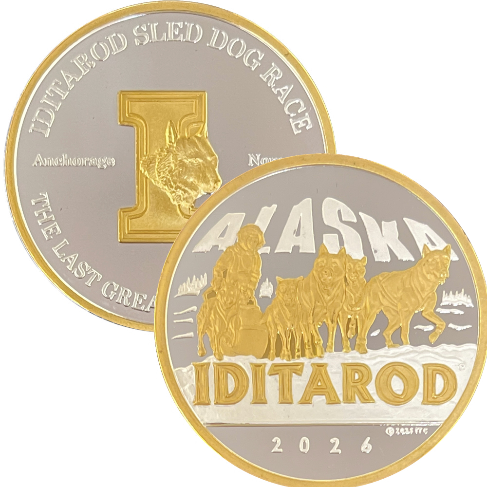 2026 Official Iditarod Medallion - Image 2