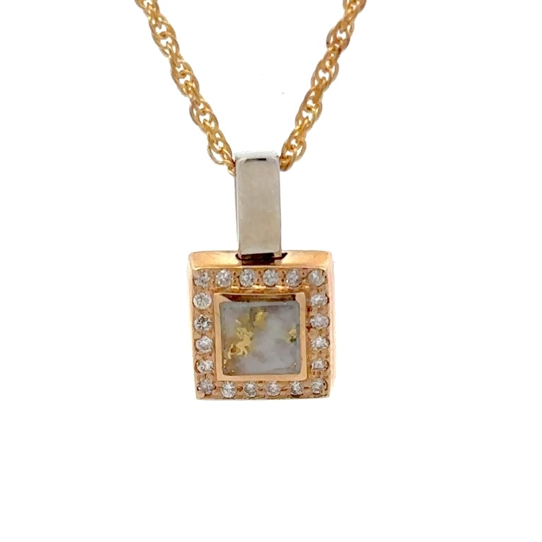 Gold Quartz Set-Ladies Pendant, Ring and Earrings 30% Off - Image 3