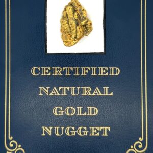 11.7 Gram Natural Gold Nugget from Hunter Creek, Alaska