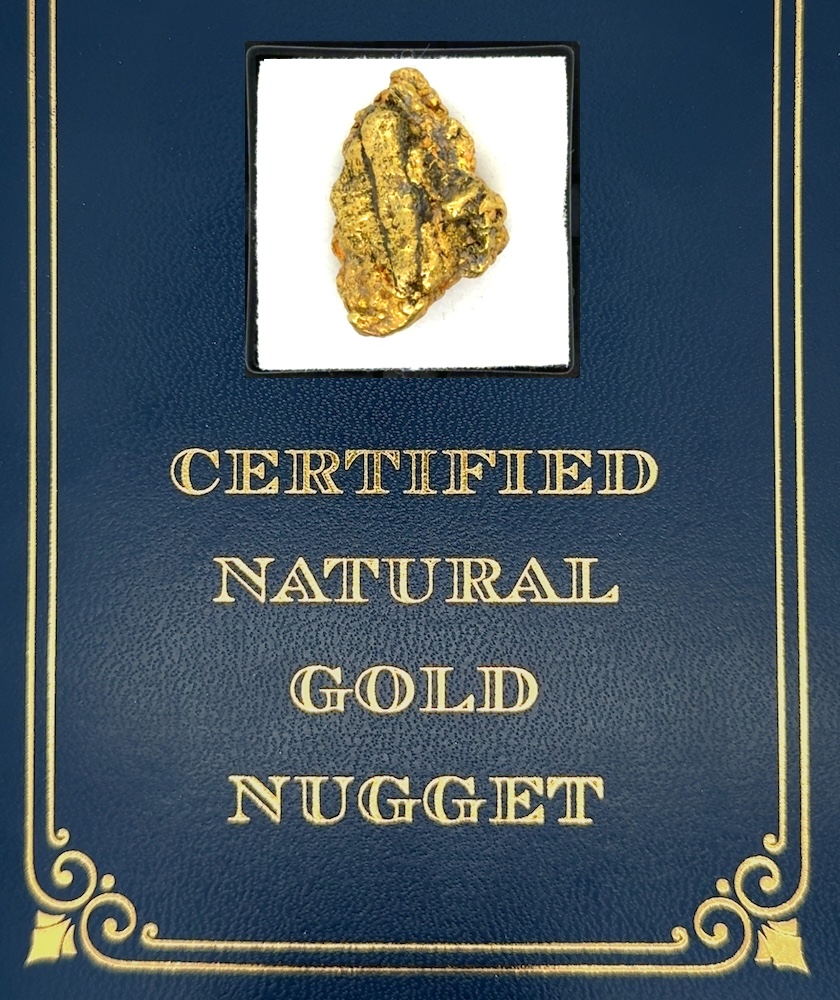 11.7 Gram Natural Gold Nugget from Hunter Creek, Alaska